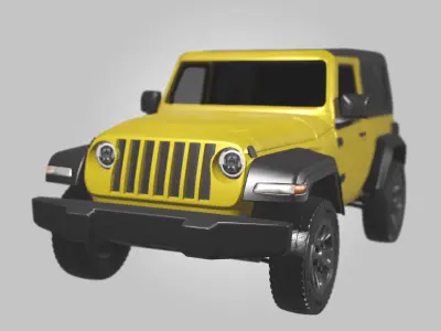 Jeep Rubicon 3D model