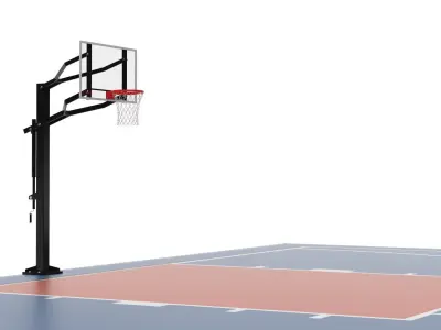 Basketball Court 3D model