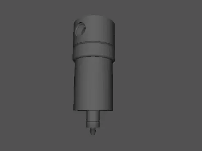 Filtro de Ar  Low-poly 3D model