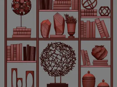 Decor Set 38 3D model