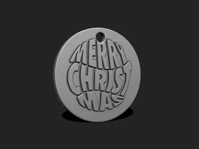 Christmas Ornament - Pendant -  Christmas Tree  - Decor - 03 3D print model