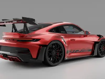 Porsche 911 GT3 RS 3D model 3D model