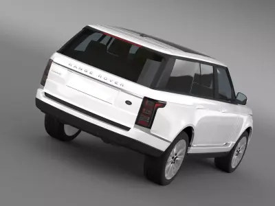 Range Rover Vogue TDV6 L405 3D model