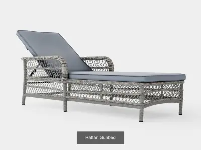 Collection of Sunbed - 4 Models