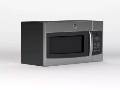 General Electric Microwave Oven With Recirculating Venting 3D model