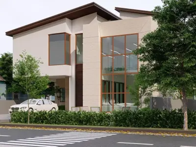 LUXURY HOUSE SKETCHUP M0DEL  3D model