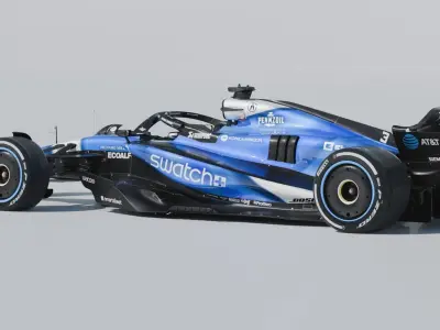 F1 2025 concept 3D model