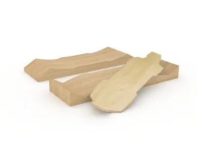 KALY Style MountainBoard mold- Ready to be milled 3D model