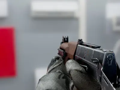 First Person Weapons Pack Low-poly 3D model