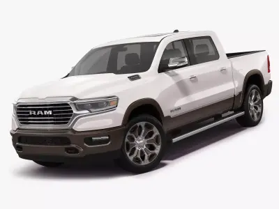 2023 Ram 1500 Limited Longhorn 3D model