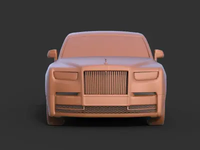 Rolls Royce Phantom 3D print model