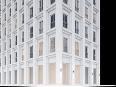  Building set 5 3D Model Collection