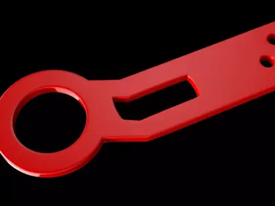 TOW HOOK  3D print model