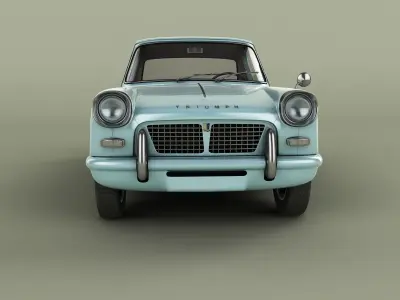 Triumph Herald 948 Coupe 3D model