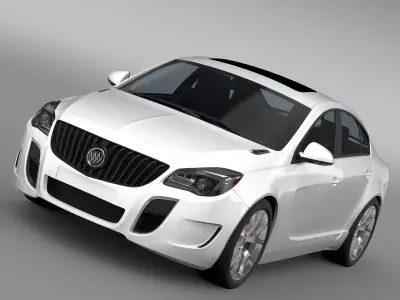 Buick Regal GS 2015 3D model