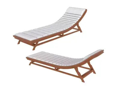 chaise lounge 3D model