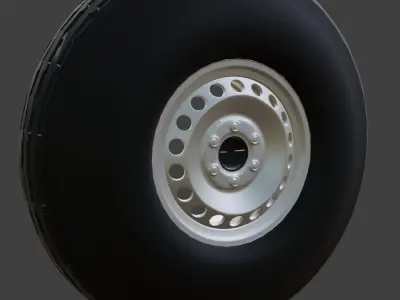 Steelies Wheels With 900 Maxxis Tires 3D model
