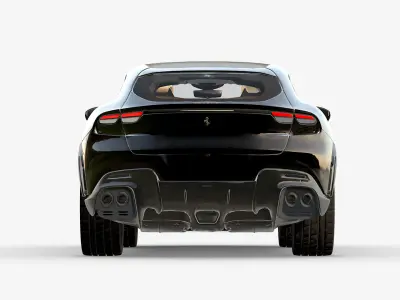 Ferrari Purosangue 2023 3D model