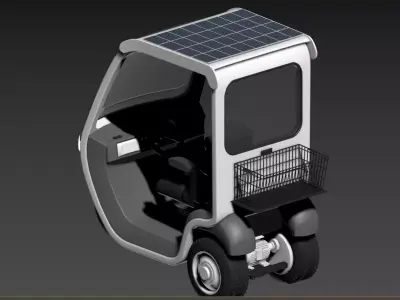 Elders Electric Scooter Free 3D model