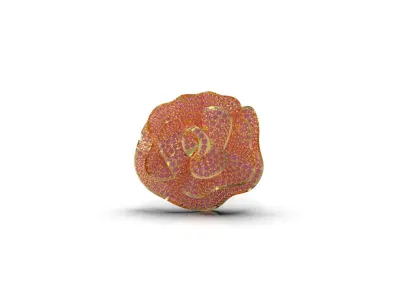 flower ring Free 3D print model purchase