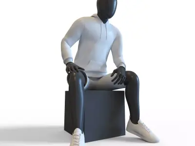 Man Mannequin  3D model