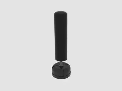  Free Free Standing Punching Bag  Free low-poly 3D model