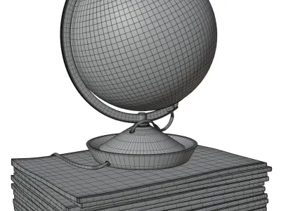 Table lamp HG2 3D model
