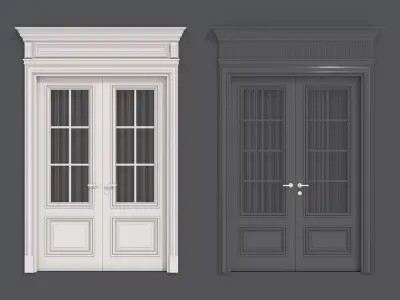 Door classic  3D model