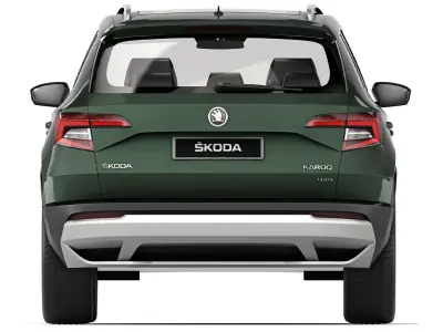 Skoda Karoq Scout 2019 3D model