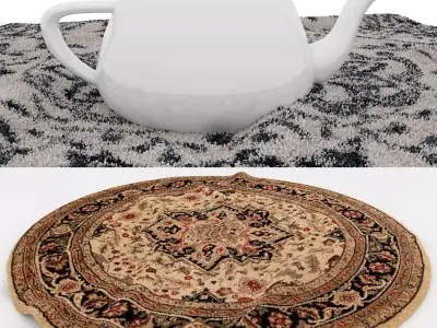 Rugs No 1046 Low-poly 3D model
