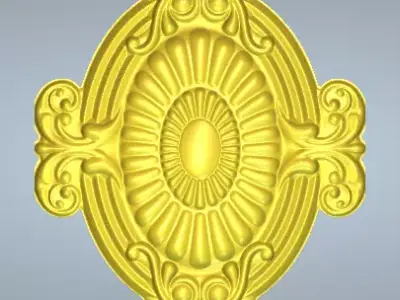 3D model of carved products 3D model
