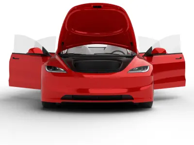 Tesla Model 3 2024 HQ 3d model 3D model