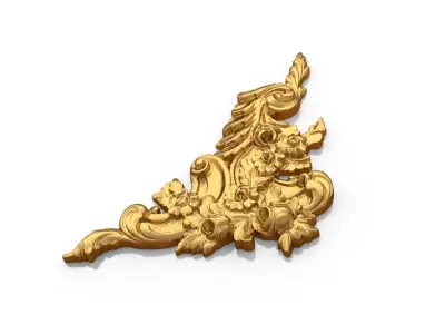 Classic decor ornament 174 3D model