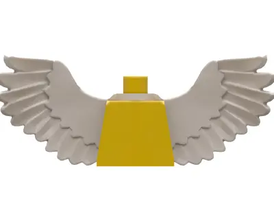 TwindBricks3D - Minifigures Wings 3D print model