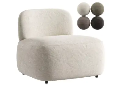 Nelvi Armchair 3D model