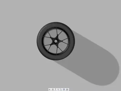 Wheel 3D model