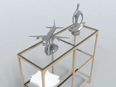 laos Deco Table 3D model