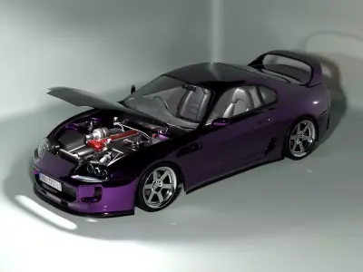 Toyota Supra MK4 3D model