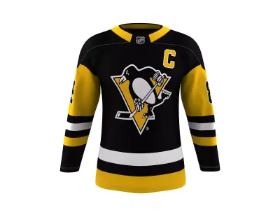 Hockey Jersey Diamond Neck 3D model
