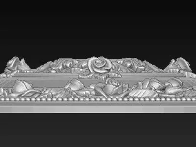 Ceiling Relief 3   3D model 3D print model