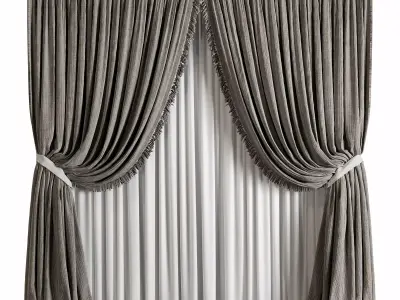 Curtain 3D model order
