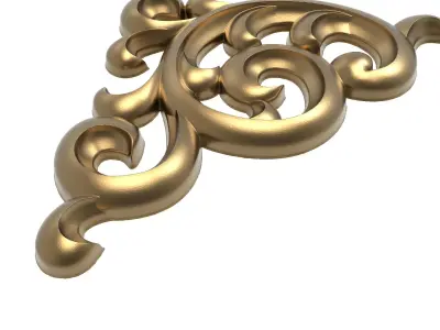  decorative pattern ready for 3D printing 3D model