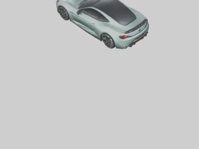 Limited Edition Sports Coupe model Low-poly 3D model