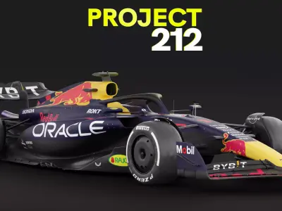 F1 Red Bull RB19 3D model