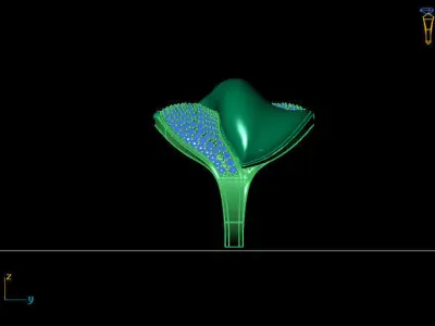 Women Ring 3D print model 11