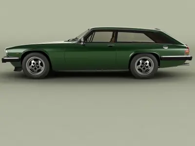 Jaguar XJS Lynx Eventer  3D model