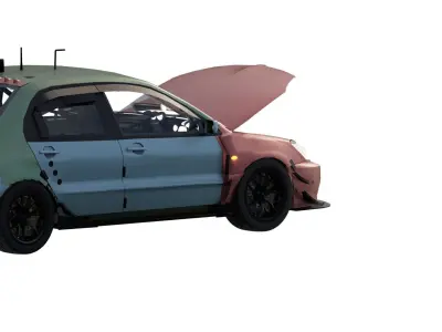 GENERIC RACE CAR 3D model