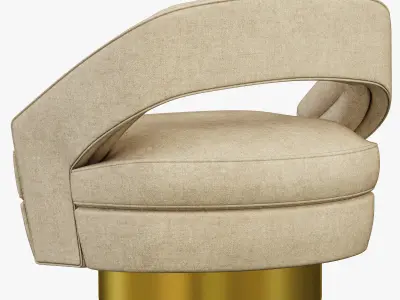 Essential Home Russel Armchair 3D model