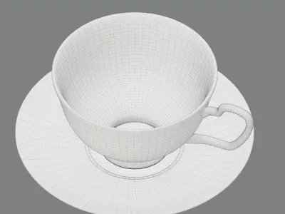 Polka Dot Cup 3D model