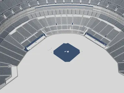Rogers Centre Renovations Low-poly 3D model